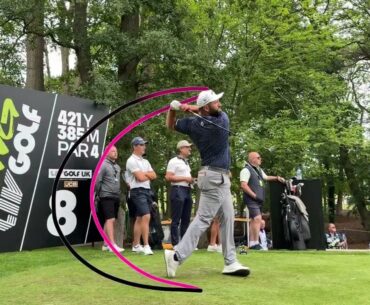 Jon Rahm 3D Swing Tracer by Shot Tracer Pro app