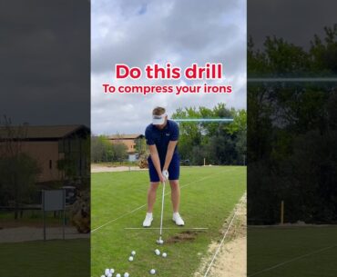 Do this drill to compress your irons | Golf