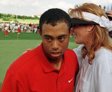 Sarah 'Fergie' Ferguson pursued Tiger Woods romantically before the pair became friends