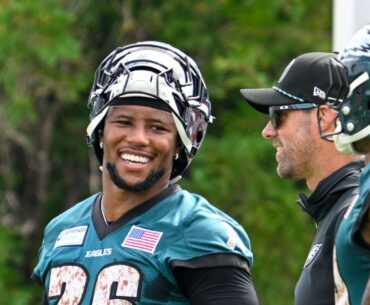 Eagles' Saquon Barkley shocked by Trump sports council mention
