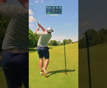 Those fans are so loud 👀 #golf