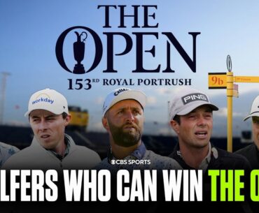 Why these 9 Golfers can win the 2025 Open Championship at Royal Portrush 💪