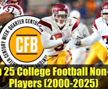 Top 25 College Football Non-QB Players (2000-2025) | Legends & Highlights