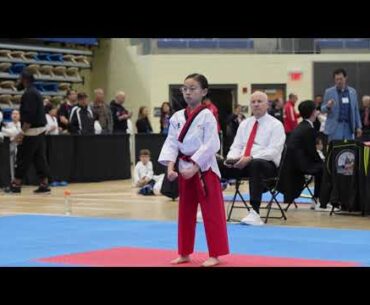 Taekwondo Poomsae Taegeuk 5