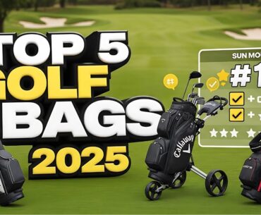 5 Best Golf Push Cart Bags 2025: Top 5 Bags for Walkers & Cart Use