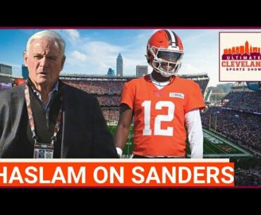 What did Jimmy Haslam really mean when he talked about Shedeur Sanders at Browns training camp?