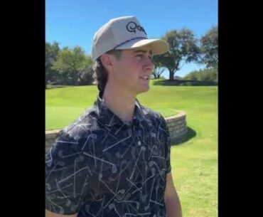 Kai Madison Trump plays golf