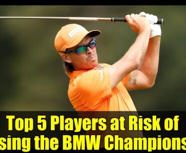 Top 5 Players at Risk of Missing the BMW Championship | PGA TOUR Insights