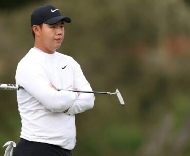 Tom Kim has a worrying problem after he withdraws from the Wyndham Championship