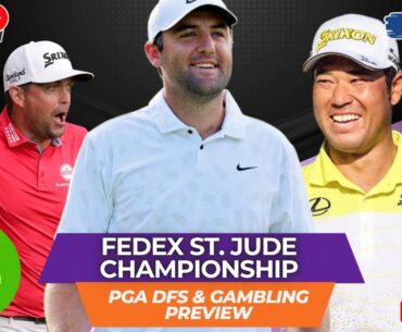 The 2025 FedEx St. Jude Championship from TPC Southwind - DFS Golf and Gambling Preview Show