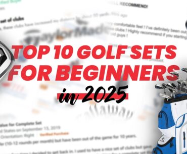Top 10 Beginner Golf Sets for 2025 That Make Golf Easy