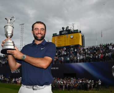 Scottie Scheffler has been enjoying his time with the Claret Jug since winning The Open.