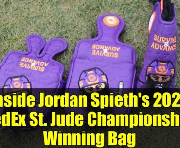 Inside Jordan Spieth's 2025 FedEx St. Jude Championship Winning Bag | WITB Breakdown