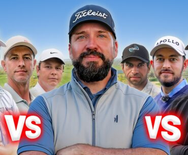 Peter Finch vs 6 PGA TOUR Pro Golfers!