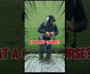 Why Was a Scuba Diver at This PGA Event? 🙄