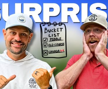 Surprising My Best Friend With His Bucket List Golf Course | Part 1 Mountain Golf Series