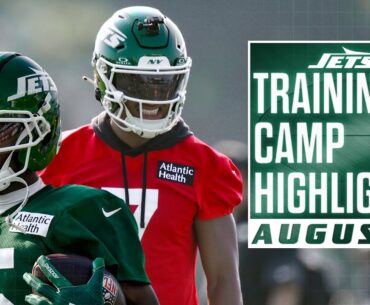 Jets Training Camp Highlights | Garrett Wilson, Justin Fields | 8/7/25
