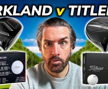 2025 Kirkland Signature Vs Titleist Driver And Ball Test!