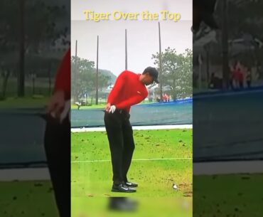 Tiger Woods Over the Top