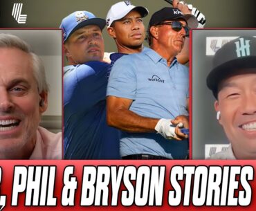 Kevin Na shares Bryson DeChambeau, Phil Mickelson & Tiger Woods stories to Colin Cowherd | LIV Golf