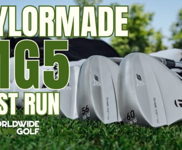 2025 TaylorMade MG5 Wedges | Test Run