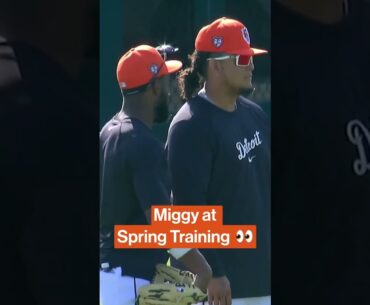 Spotted at #SpringTraining: Miggy! 🐯