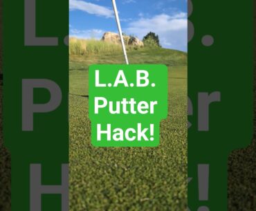 Lab Putter Golf Hack #golf #greenreading #golfing #golfputting #putting #labgolf