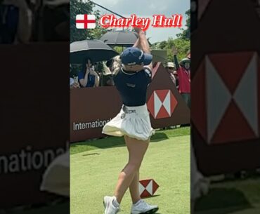 Charley Hull🏴󠁧󠁢󠁥󠁮󠁧󠁿　Her leg muscles are amazing‼️ #lpga #ladiesgolf