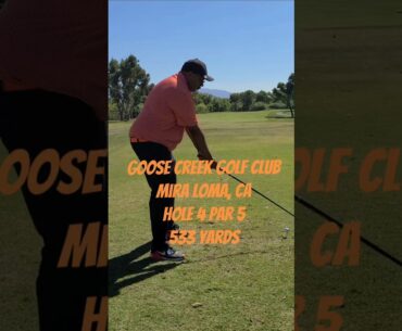 Golf is all about strategy and decisions. Goose Creek Golf Club Hole 4 Par 5 533 Yards. #MrBogeyGolf