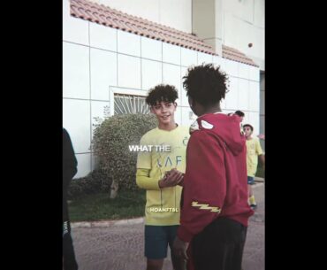 Ronaldo Junior Signals To IShowSpeed 😳
