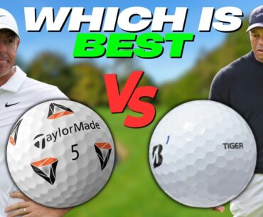 Why Doesn't TIGER WOODS use TaylorMade Golf Balls? Bridgestone VS TaylorMade!
