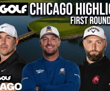 LIV Golf Chicago Round 1 Highlights and Moments | Big Names Surge Leaderboard Early