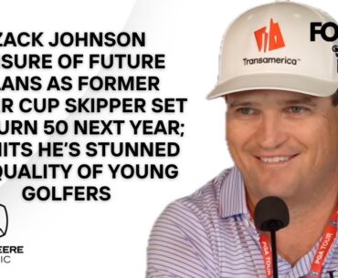 “My Son’s Best Friend Is A Freak” – Zach Johnson Stunned By Quality Of Rising Golf Stars
