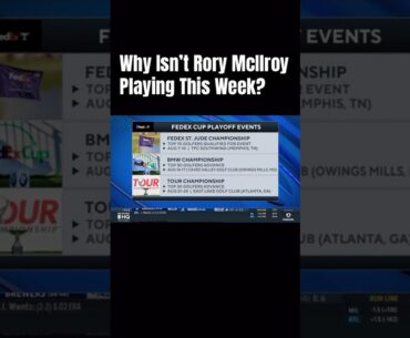 Why Isn’t Rory Playing This Week? ⛳️ #golf #rorymcilroy