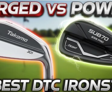 Takomo 301 CB Iron Set vs Sub70 699 Pro Iron Set Review and Comparison