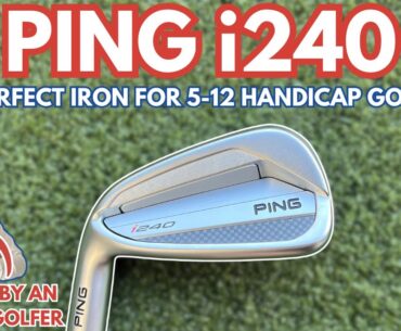 PING i240 IRON REVIEW 2025! I'm Surprised How EASY I Found It To Hit This Iron!