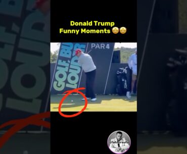 Donald Trump - Funny Moments🤩 🏌️‍♂️ #donaldtrump #trumpnews #trump2025 #trump2024 #usa #trump #fyp