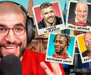 Dricus du Plessis, Plus, Paul Heyman, Keyshawn Davis, and Keith Jardine ALL IN STUDIO, OTN | 8/6/25