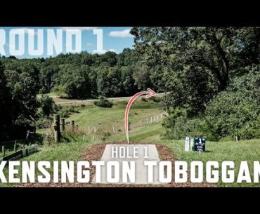 Watch Players Tee Off at Toboggan || 2024 Discraft Great Lakes Open Round 1