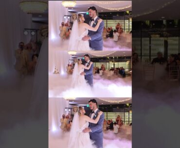 First Dance on a Cloud at La Mirada Golf Course | My Event Pros  #myeventpros  #weddingdj  #dj