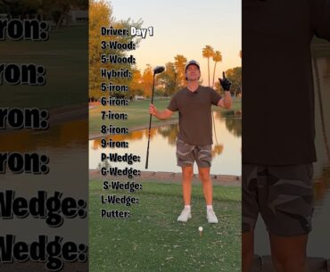 Day 1 of Making a Par With ONLY My Driver! (Over Water)