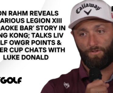 Jon Rahm's Hilarious 'Karaoke Bar' Night Out; Talks OWGR Points & Ryder Cup Texts With Luke Donald