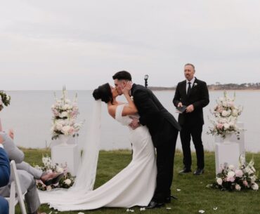 Maddy & Nick's Wedding at the Wequassett resort in Harwich MA