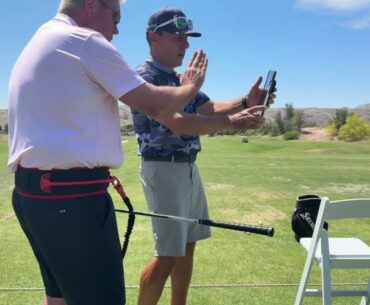 Golf Swing Fix: Stand It Up, Shallow It Out | Martin Chuck | Tour Striker Golf