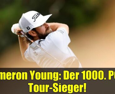 Cameron Young: Der 1000. PGA-Tour-Sieger!