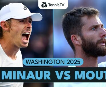Corentin Moutet vs Alex de Minaur Semi-Final Match Highlights | Washington 2025