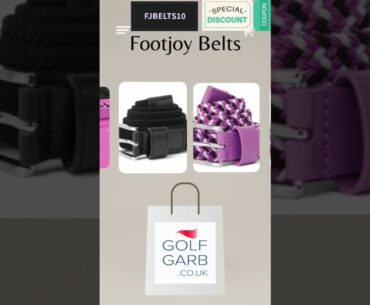 FootJoy Ladies Belt Offer - Hurry while stocks last #belt #accessories #golf #women #code