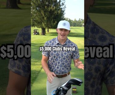 Revealing my new golf clubs...