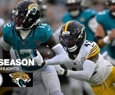 Pittsburgh Steelers vs. Jacksonville Jaguars Game Highlights | 2025 Preseason Week 1