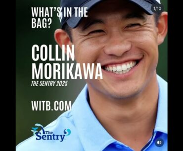 Collin Morikawa WITB (4th January 2025) - What's In The Bag? The Sentry @ Kapulua Plantation Course